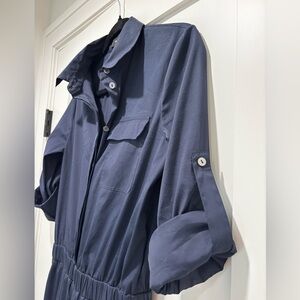 Theory navy blue jumpsuit